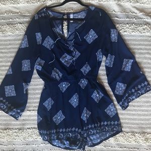 ♥️Blue Romper♥️